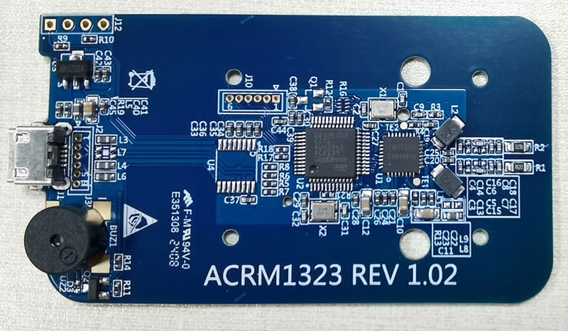 Embedded RFID read-write module IC card swipe module ISO14443A TYPEC driver-free charging pile 5