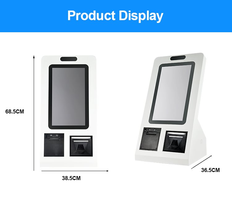 Touch Screen Smart Library All In One RFID Pos Self-service Kiosk 8