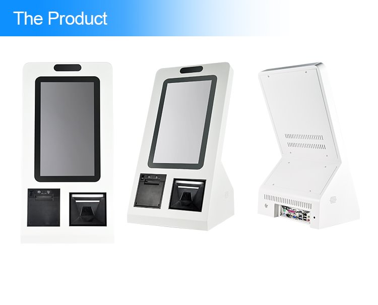 Touch Screen Smart Library All In One RFID Pos Self-service Kiosk 9