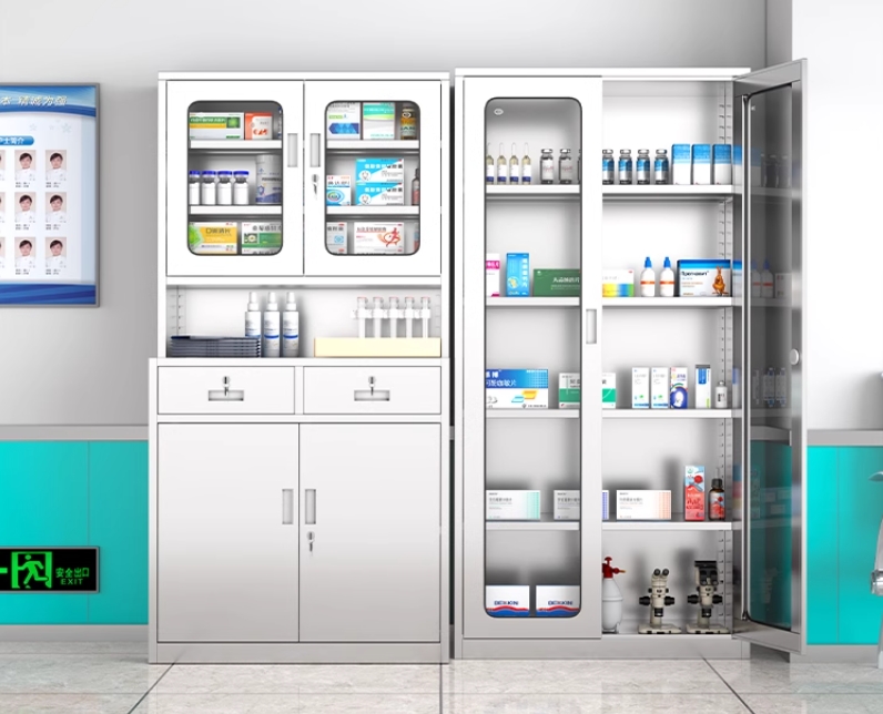 RFID smart medicine cabinet hospital sterile medicine cabinet medical outpatient surgery clinic instrument cabinet file cabinet