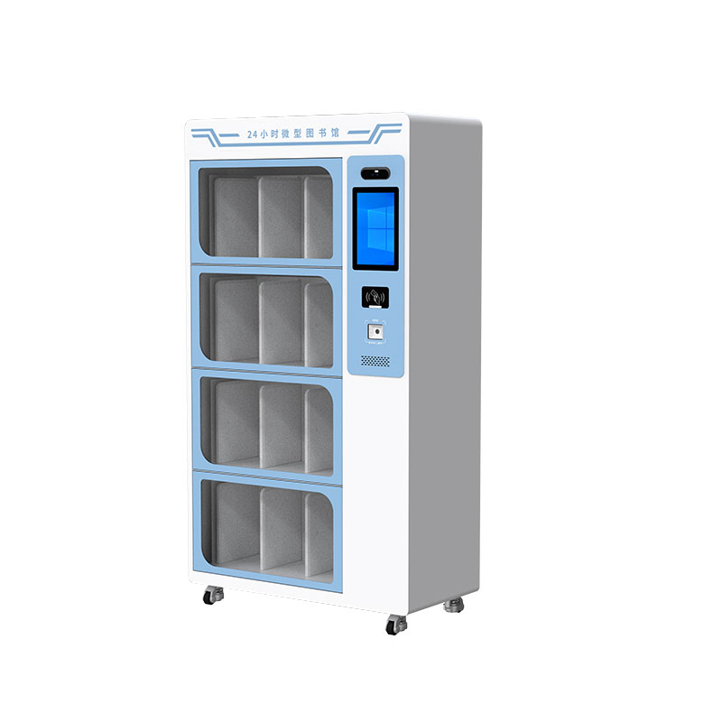 RFID mini bookcase 24 Hours RFID Micro Library 