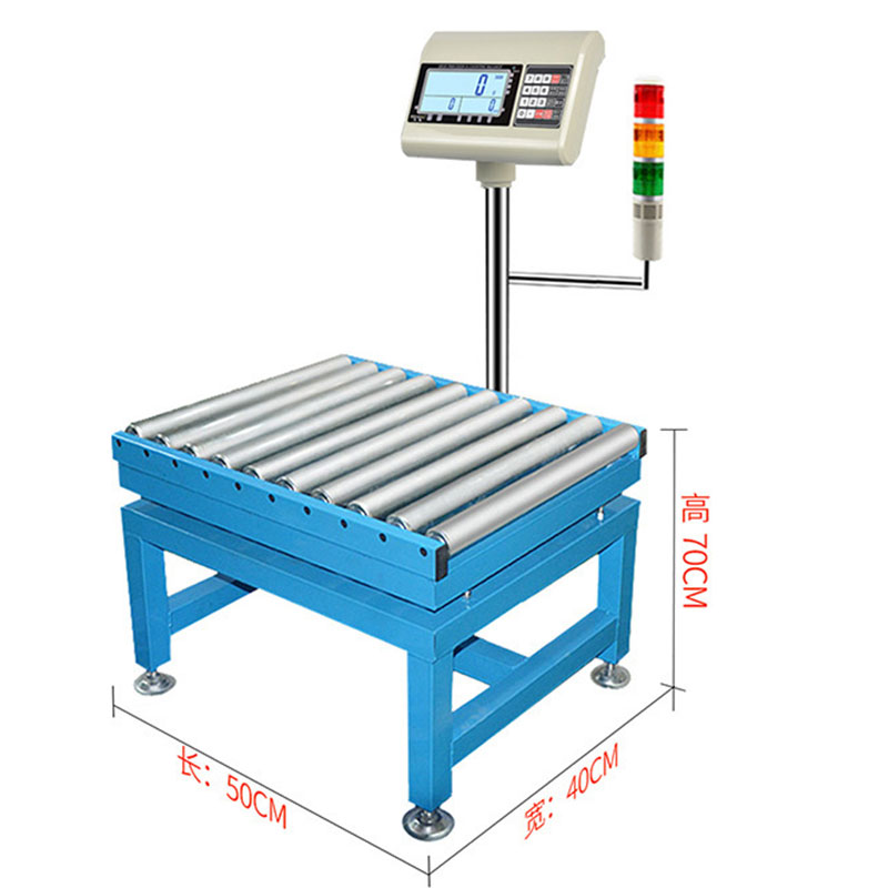 RFID powered drum checkweigher scale assembly line, three-color alarm printing scale, sorting and logistics non-powered drum scale 3 RFID powered drum checkweigher scale assembly line, three-color alarm printing scale, sorting and logistics non-powered drum scale 3