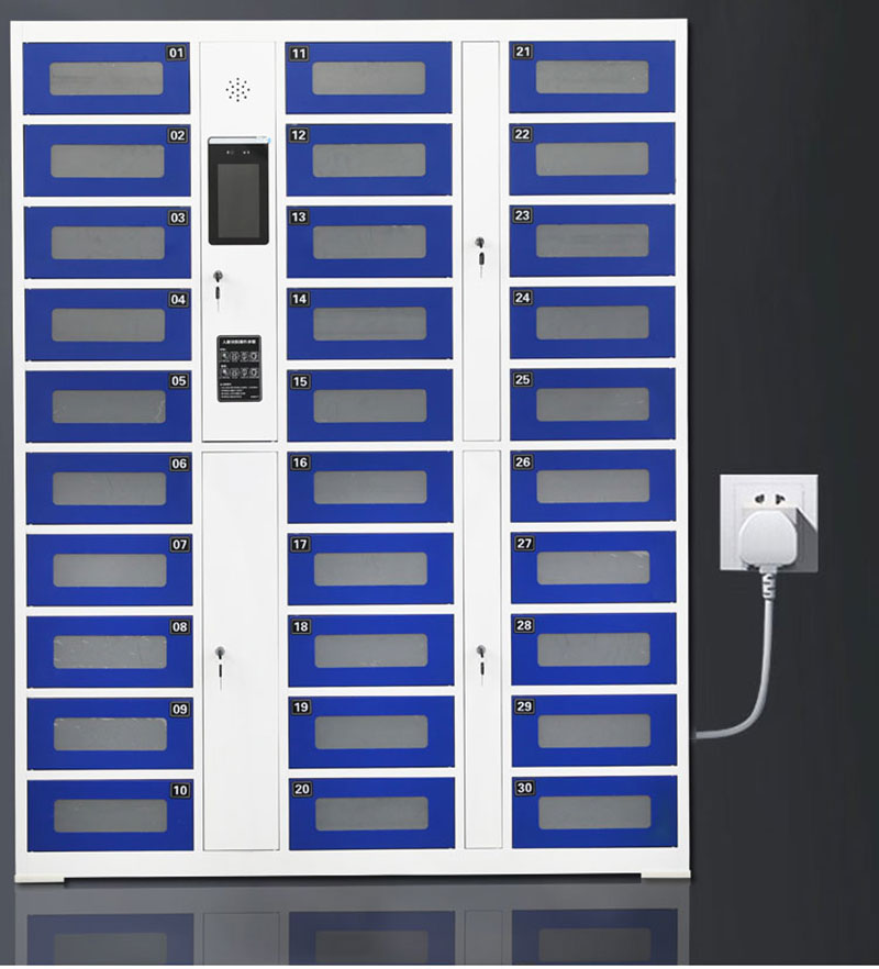 RFID smart tool storage cabinet, RFID smartphone/tablet/laptop charging cabinet rfid facial recognition storage cabinet, rfid tablet charging cabinet 4