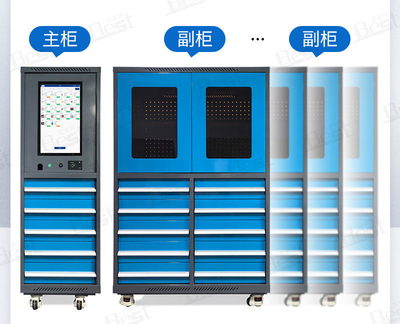 RFID Smart Tool Recycling Cabinet - Factory Workshop Self-Service Consumables Requisition and Material Management Cabinet