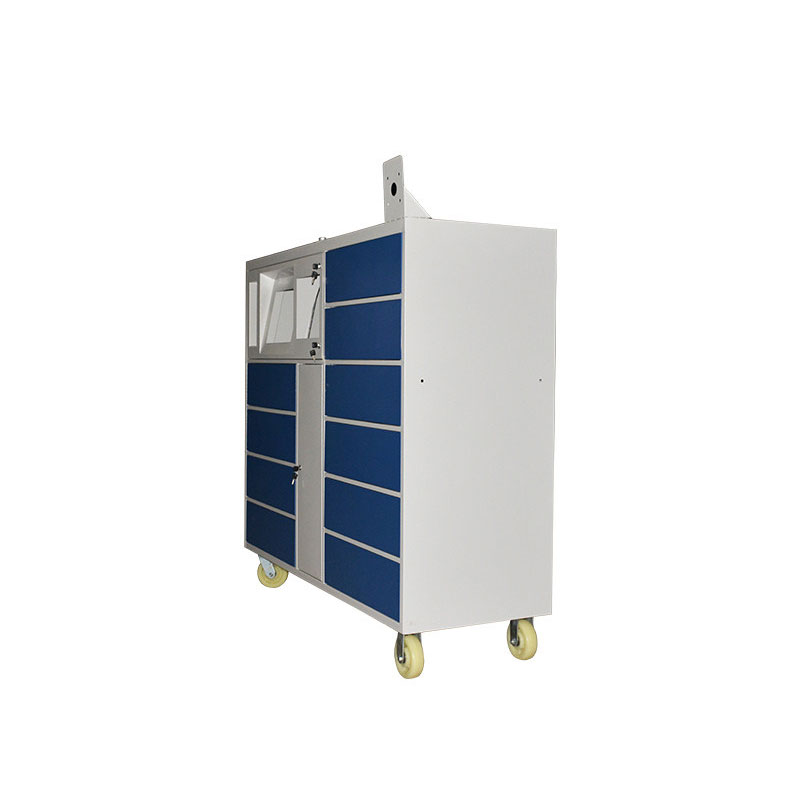 RFID smart tool cart with facial recognition system, smart tool cabinet body processing, and direct supply of smart storage cabinets 4.