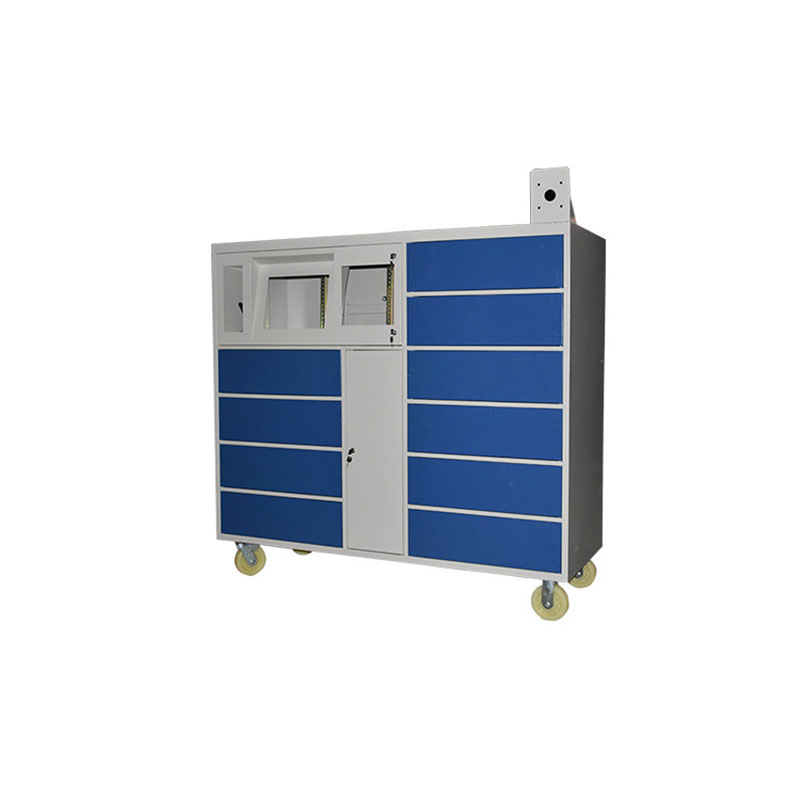 RFID smart tool cart with facial recognition system, smart tool cabinet body processing, and direct supply of smart storage cabinets.
