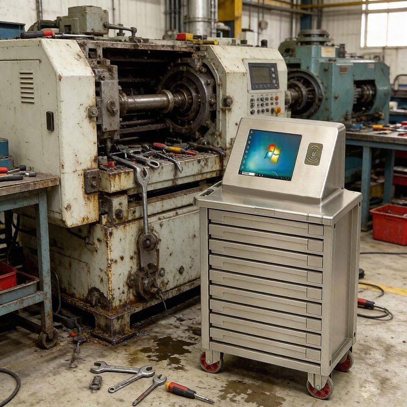 RFID Smart Tool Cart: Inventory of 300+ tools in 5 seconds, 99.99% recognition rate, RFID industrial tool management solution. RFID Smart Tool Cart: Inventory of 300+ tools in 5 seconds, 99.99% recognition rate, RFID industrial tool management solution.