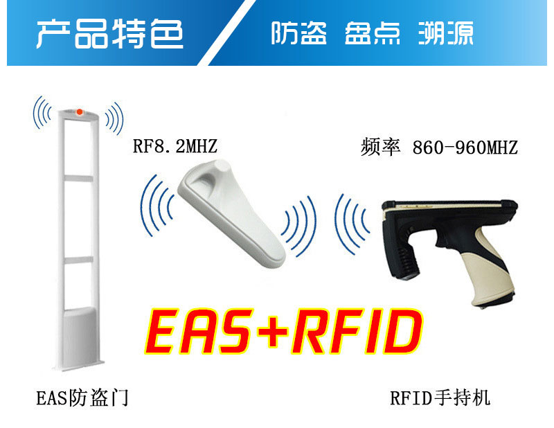 UHF RFID + EAS Acoustomagnetic Anti-Theft Tag for Retail Clothing|RFID Inventory Management|Reusable Anti-Theft Solutions UHF RFID + EAS Acoustomagnetic Anti-Theft Tag for Retail Clothing|RFID Inventory Management|Reusable Anti-Theft Solutions