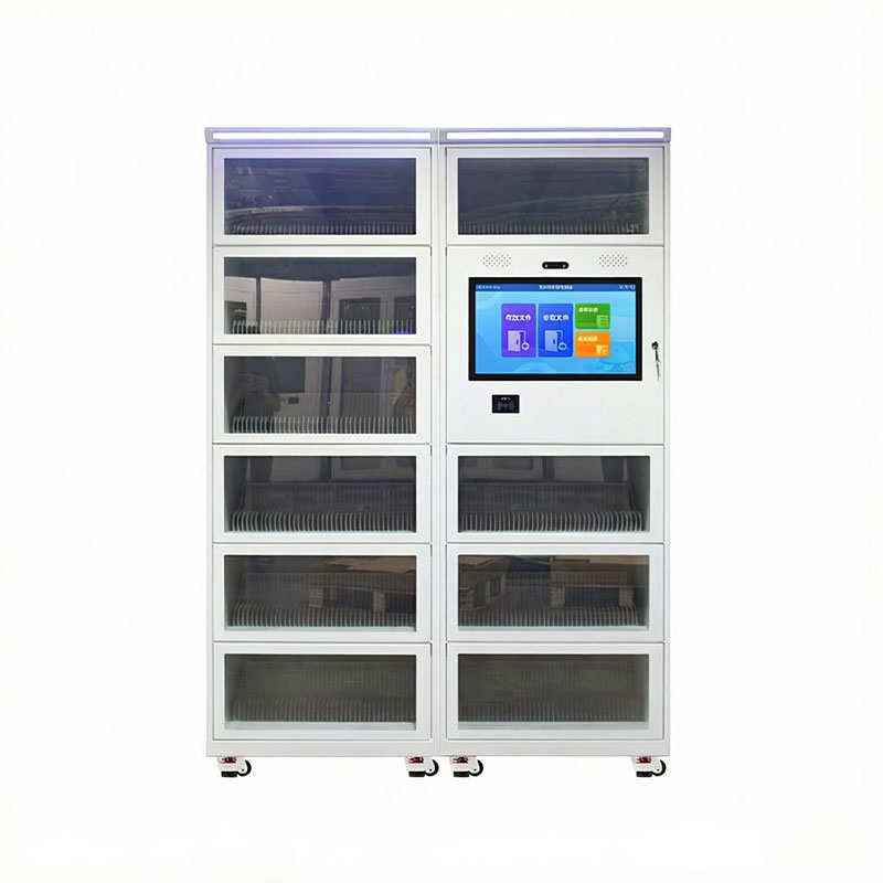 RFID UHF Precision Positioning Smart File Cabinet | Government Office Face/Fingerprint Recognition Intelligent Document Cabinet