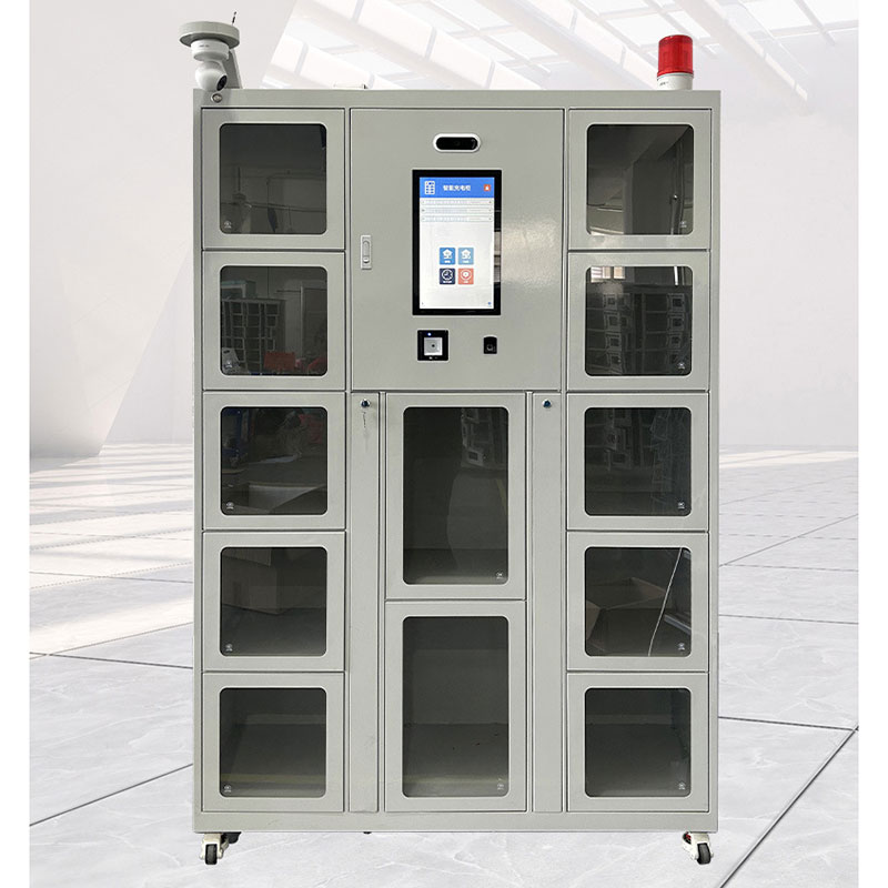 RFID Smart Charging Cabinet for Power Safety Management | Face/Fingerprint Recognition Unit Equipment Lending Return Cabinet
