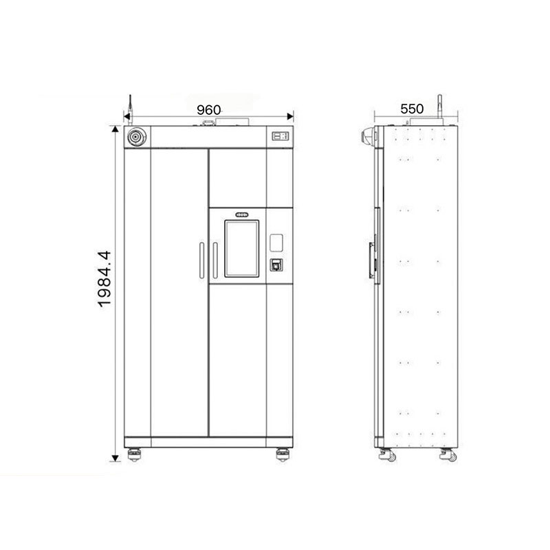Smart RFID Weighing Cabinet for Lab Chemical Management | UHF RFID & Access Control 4
