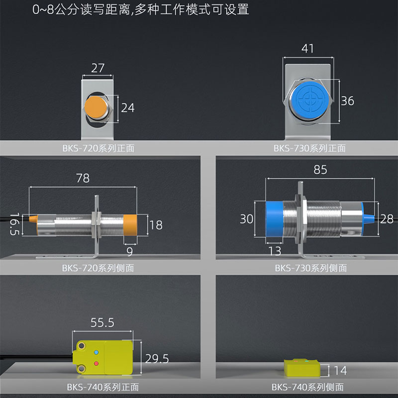 Industrial HF RFID Reader Series | ISO15693 | Modbus RTU Master/Slave | Potted Design 2 Industrial HF RFID Reader Series | ISO15693 | Modbus RTU Master/Slave | Potted Design 2